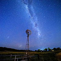 Buy canvas prints of Milky Way Over Biddaddaba, Australia by Shaun Carling