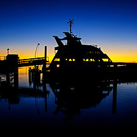 Buy canvas prints of Sunrise Over Cleveland Harbour, Australia by Shaun Carling