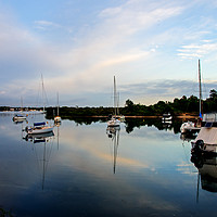 Buy canvas prints of The Clarence River, Yamba by Shaun Carling