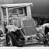 Buy canvas prints of Old Truck, One Careful Owner by Shaun Carling