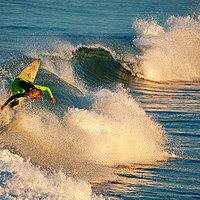 Buy canvas prints of Aussie Surfer by Shaun Carling