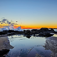 Buy canvas prints of Mooloolaba Beach Sunrise by Shaun Carling