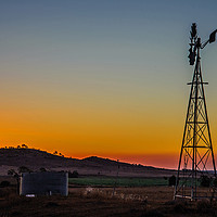 Buy canvas prints of Outback Sunset by Shaun Carling