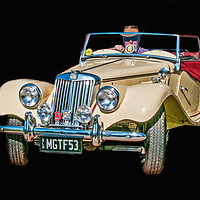 Buy canvas prints of MG TF 1953 Roadster by Shaun Carling