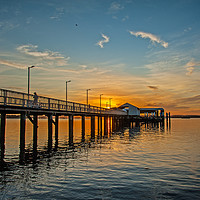 Buy canvas prints of Victoria Point Sunrise by Shaun Carling
