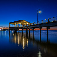Buy canvas prints of Redcliffe Pier Sunrise by Shaun Carling