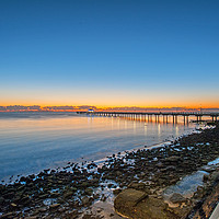 Buy canvas prints of Shornecliffe Sunrise by Shaun Carling