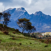 Buy canvas prints of The Black Cuillins by Eileen Wilkinson ARPS EFIAP