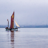 Buy canvas prints of Thames Sailing Barge by Eileen Wilkinson ARPS EFIAP