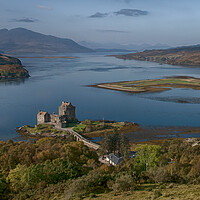 Buy canvas prints of  Eilean Donan Castle on Loch Alsh by Eileen Wilkinson ARPS EFIAP