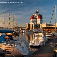 Buy canvas prints of The Harbour Gothenburg, Sweden by Navin Mistry