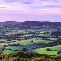 Buy canvas prints of Dusk in North York Moors National Park, England by Navin Mistry