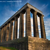 Buy canvas prints of National Monument of Scotland, Edinburgh by Navin Mistry