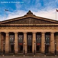 Buy canvas prints of Scottish National Gallery, Princes Street Edinburgh by Navin Mistry