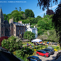 Buy canvas prints of Tay Bank, Dunkeld, Perthshire  by Navin Mistry