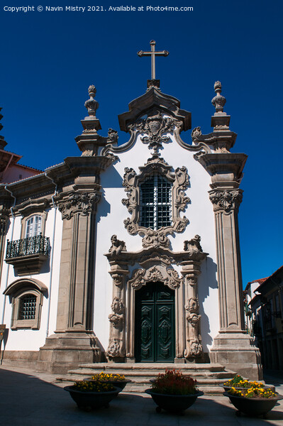 The Malheiras Chapel, Viana do Castelo Picture Board by Navin Mistry
