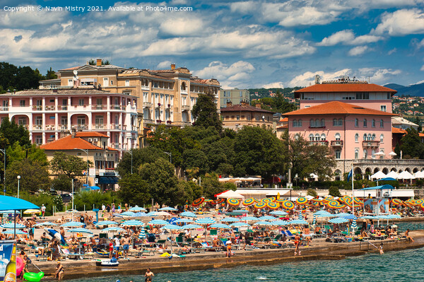Opatija, Croatia  Picture Board by Navin Mistry