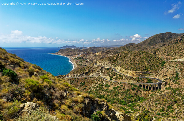 Mirado de la Granatilla, Cabo de Gata Picture Board by Navin Mistry