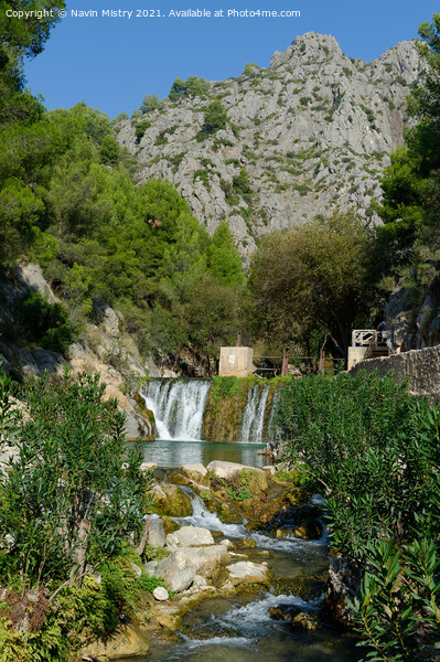 Fonts de l'Algar, Alicante Province, Spain Picture Board by Navin Mistry