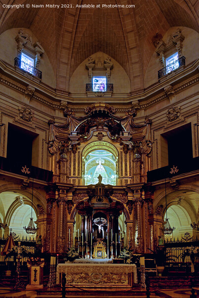 Basílica de Santa Maria, Elche  Picture Board by Navin Mistry