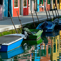 Buy canvas prints of Burano, Venice Lagoon, Italy   by Navin Mistry