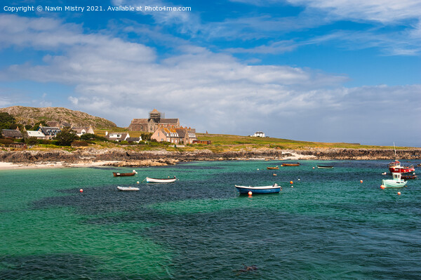 Island of Iona, Scotland Picture Board by Navin Mistry