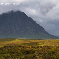 Buy canvas prints of Buachaille Etive Mor Panorama by Navin Mistry
