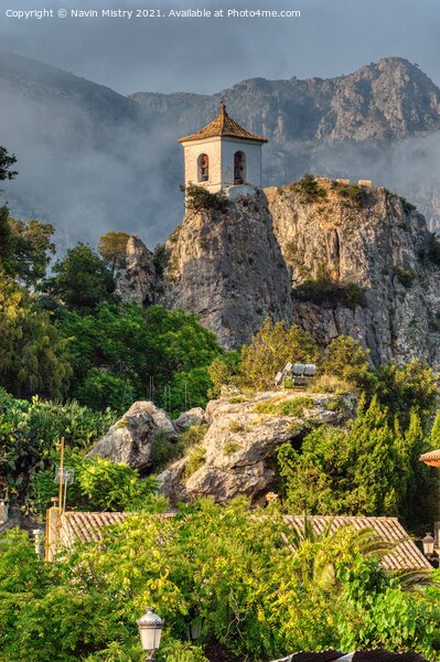 El Castell de Guadalest, Costa Blanca, Spain Picture Board by Navin Mistry
