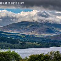 Buy canvas prints of A view of Schiehallion from Loch Tummel by Navin Mistry