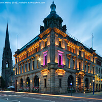 Buy canvas prints of Perth Scotland, City Council Building by Navin Mistry