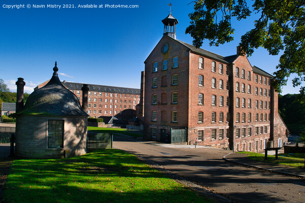 Stanley Mills, Perthshire, Scotland Picture Board by Navin Mistry