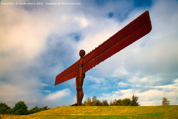 The Angel of the North  Picture Board by Navin Mistry