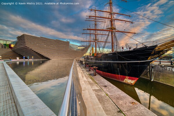 The RRS Discovery and the V&A Museum, Dundee, Scot Picture Board by Navin Mistry