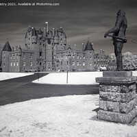 Buy canvas prints of Glamis Castle Infrared by Navin Mistry