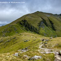 Buy canvas prints of A view of Ben Lawers Perthshire, Scotland by Navin Mistry
