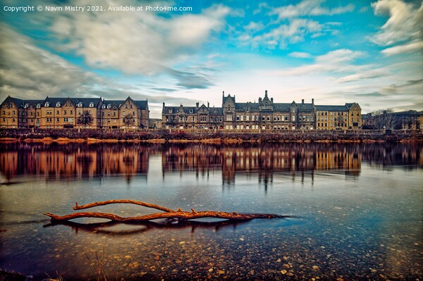 River Tay at Perth Picture Board by Navin Mistry