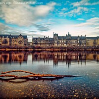 Buy canvas prints of River Tay at Perth by Navin Mistry