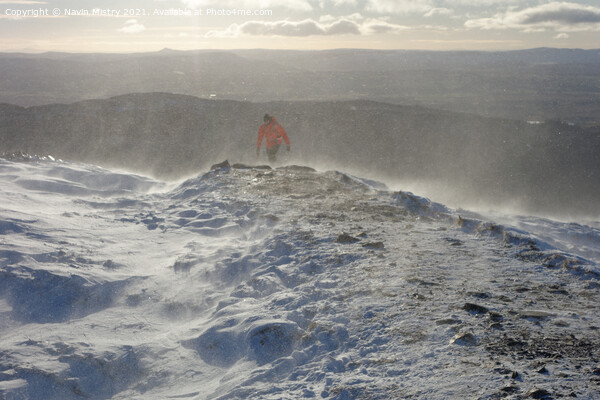 A winter walk on Ben Ledi Picture Board by Navin Mistry