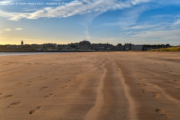 West Sands Beach St. Andrews, East Neuk of Fife Picture Board by Navin Mistry