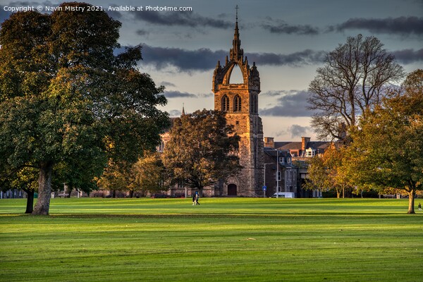 St Leonard's-in-the-Fields, South Inch Perth, Scotland  Picture Board by Navin Mistry