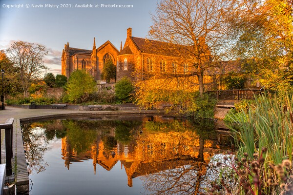 Kinnoull Parish Church, Perth, Scotland Picture Board by Navin Mistry