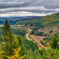 Buy canvas prints of A panoramic view from The Pine Cone View Point by Navin Mistry