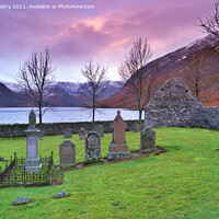 Buy canvas prints of The Ruins of Glenesk Old Parish Church by Navin Mistry