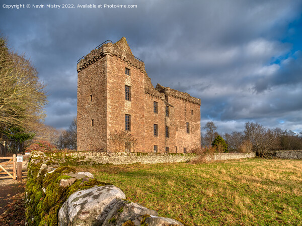 Huntingtower Castle, Perth, Scotland Picture Board by Navin Mistry