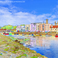 Buy canvas prints of St. Andrews Harbour, East Neuk of Fife, Scotland  by Navin Mistry