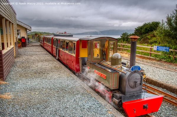 Isle of Mull Railway (Balmory Express)  Picture Board by Navin Mistry