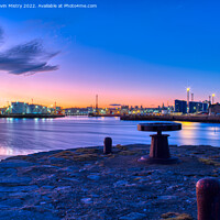 Buy canvas prints of A view of Aberdeen Harbour from Torry by Navin Mistry