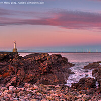 Buy canvas prints of Aberdeen Bay Seen at Dusk by Navin Mistry