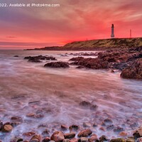 Buy canvas prints of Aberdeen Bay Sunrise  by Navin Mistry