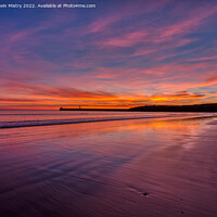 Buy canvas prints of Aberdeen Beach Sunrise 2 by Navin Mistry